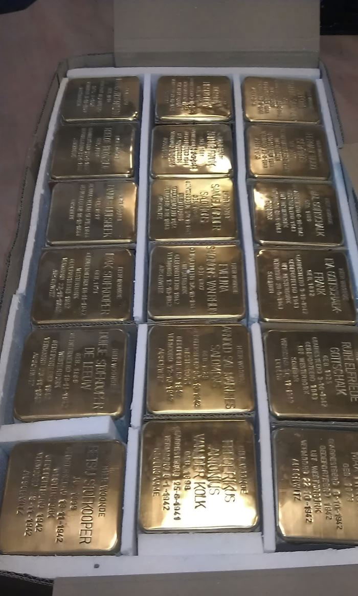 Projecten Stolpersteine Project stolpersteine